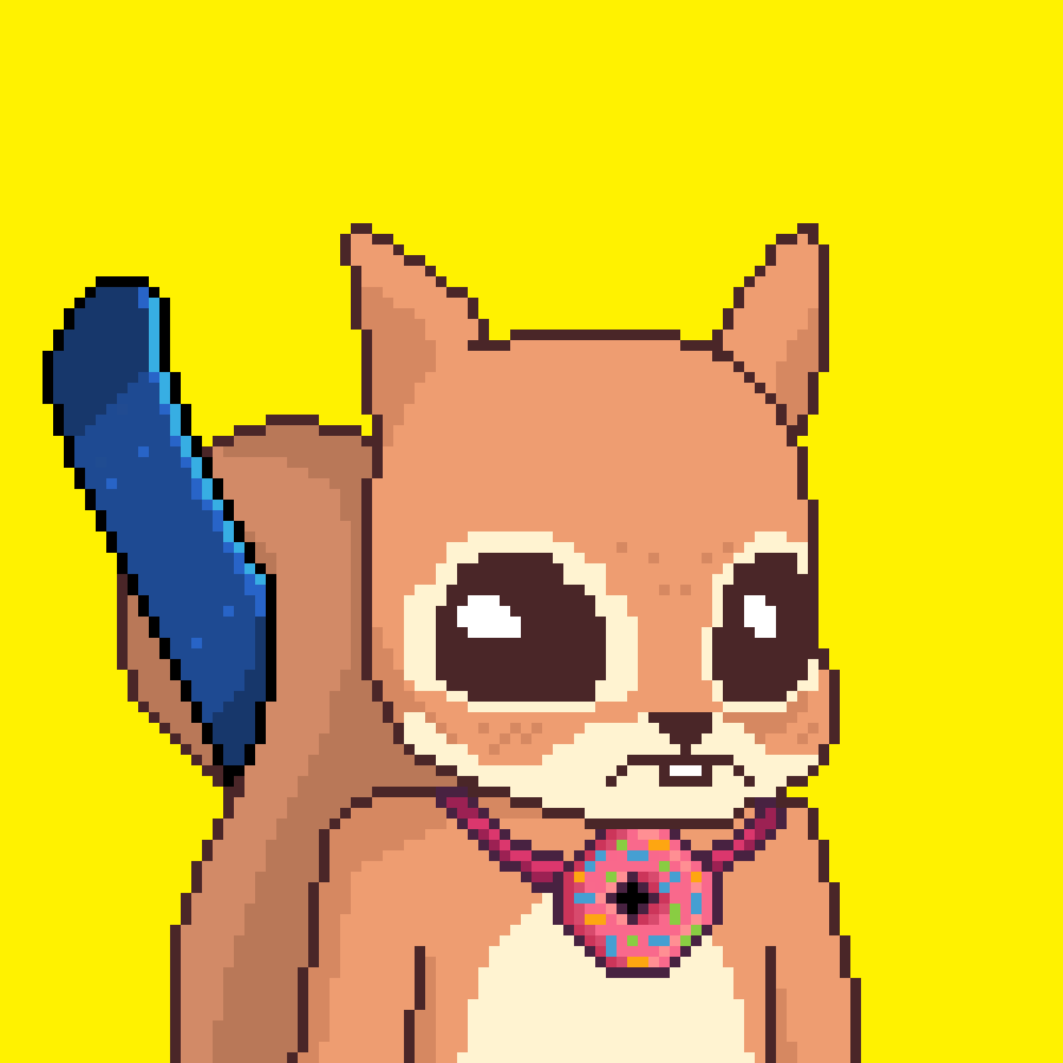 Pixel Squirrels #4021 NFT on Algorand