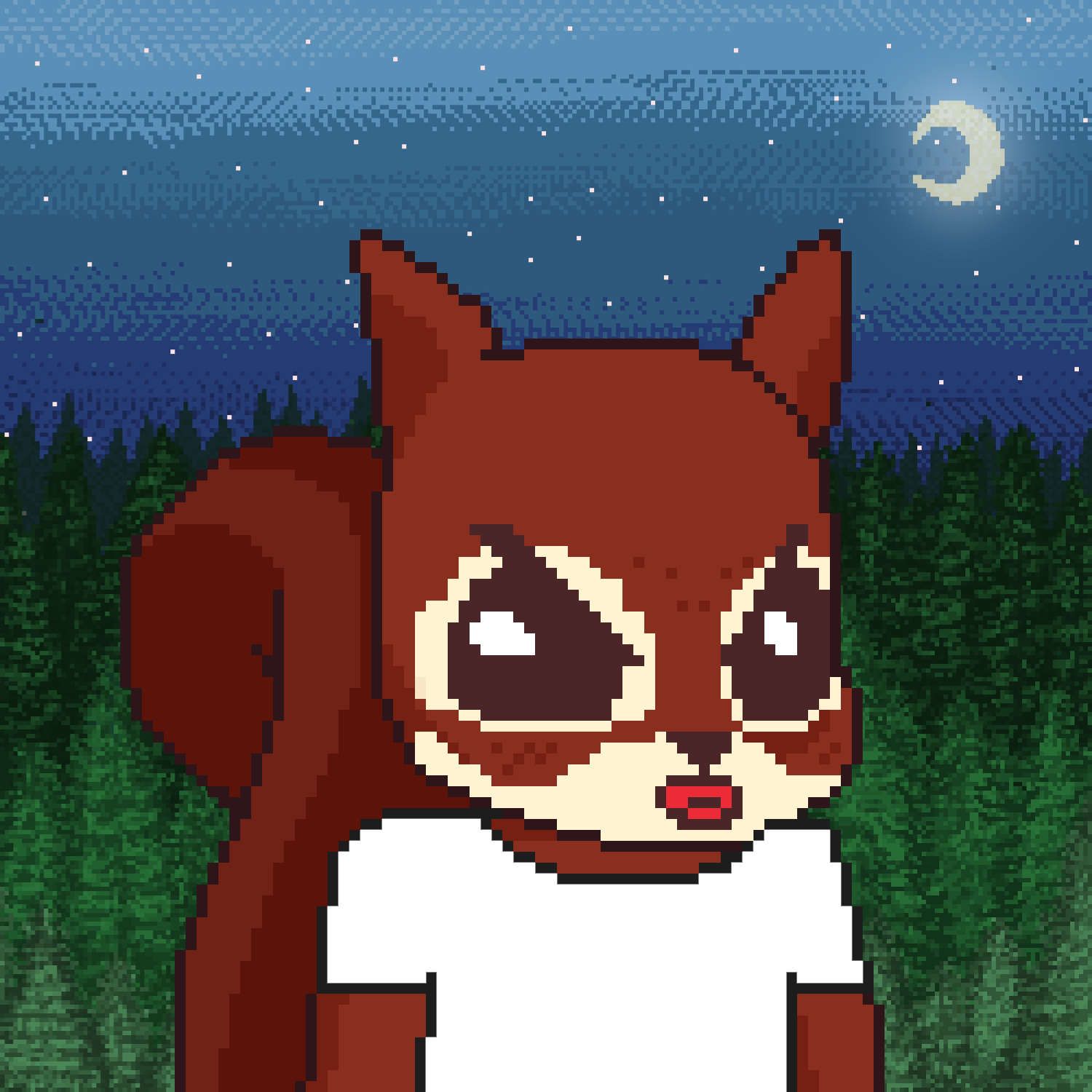 Pixel Squirrels #4022 NFT on Algorand