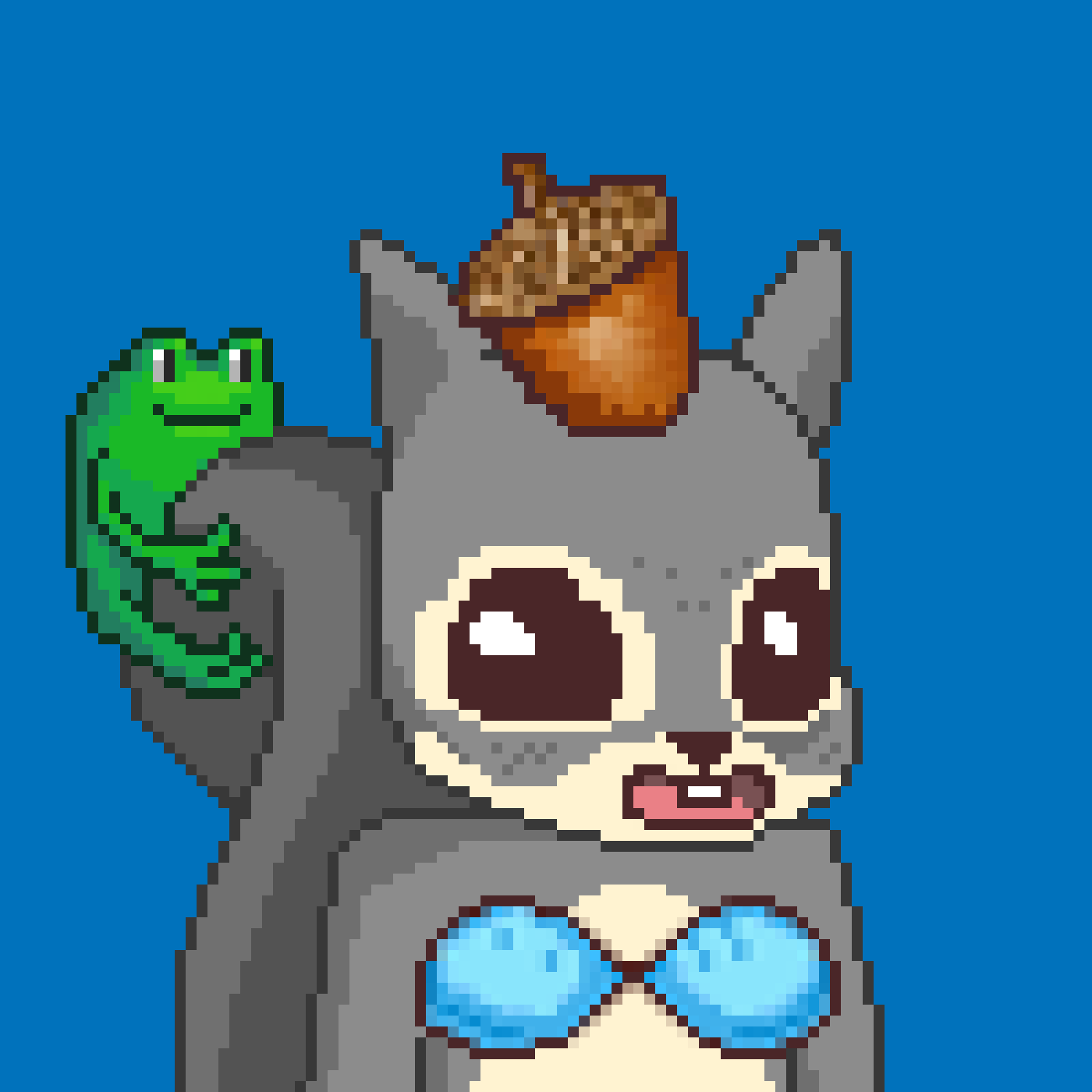 Pixel Squirrels #4025 NFT on Algorand