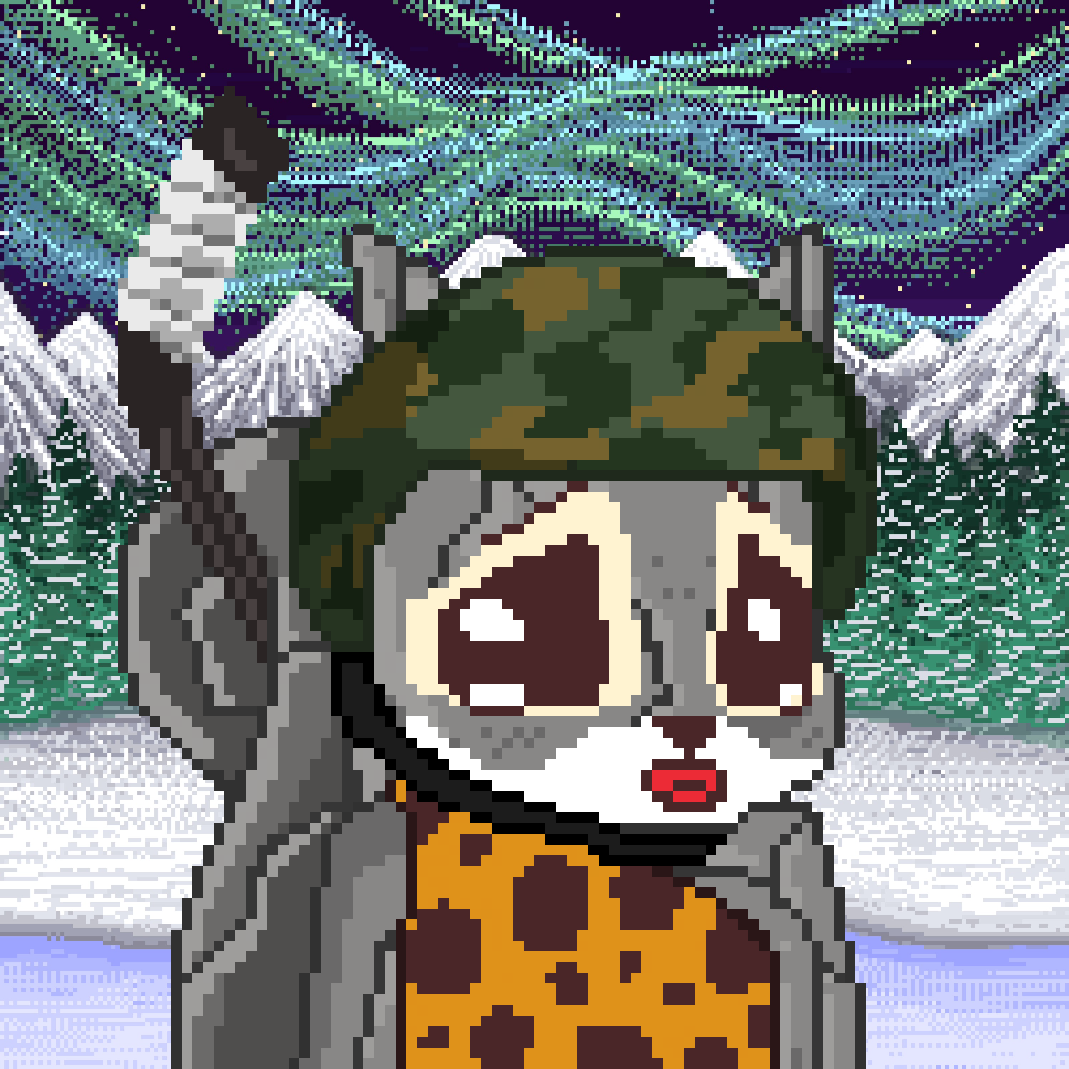 Pixel Squirrels #4031 NFT on Algorand