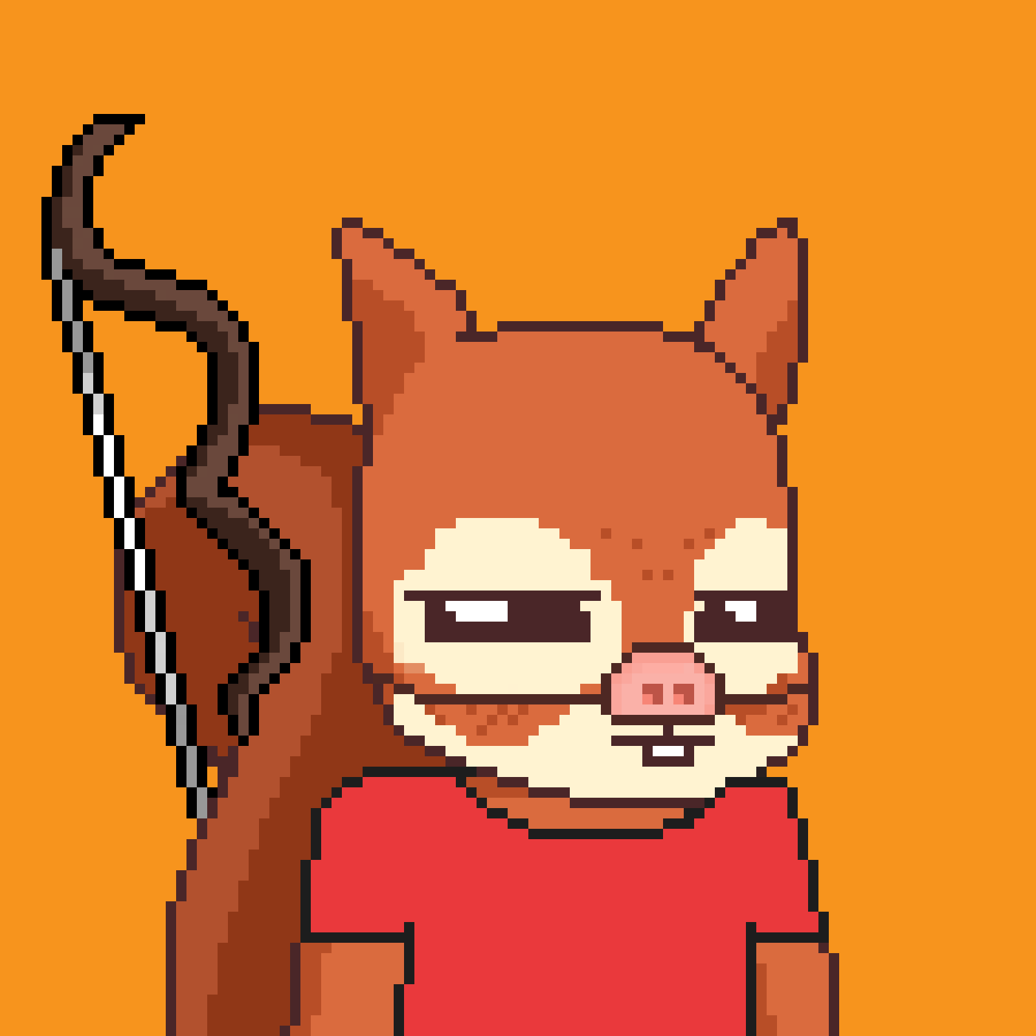 Pixel Squirrels #4036 NFT on Algorand