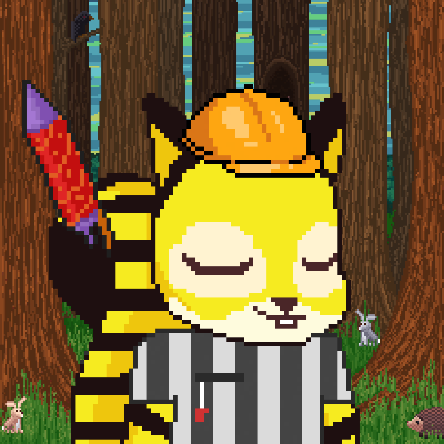 Pixel Squirrels #4044 NFT on Algorand