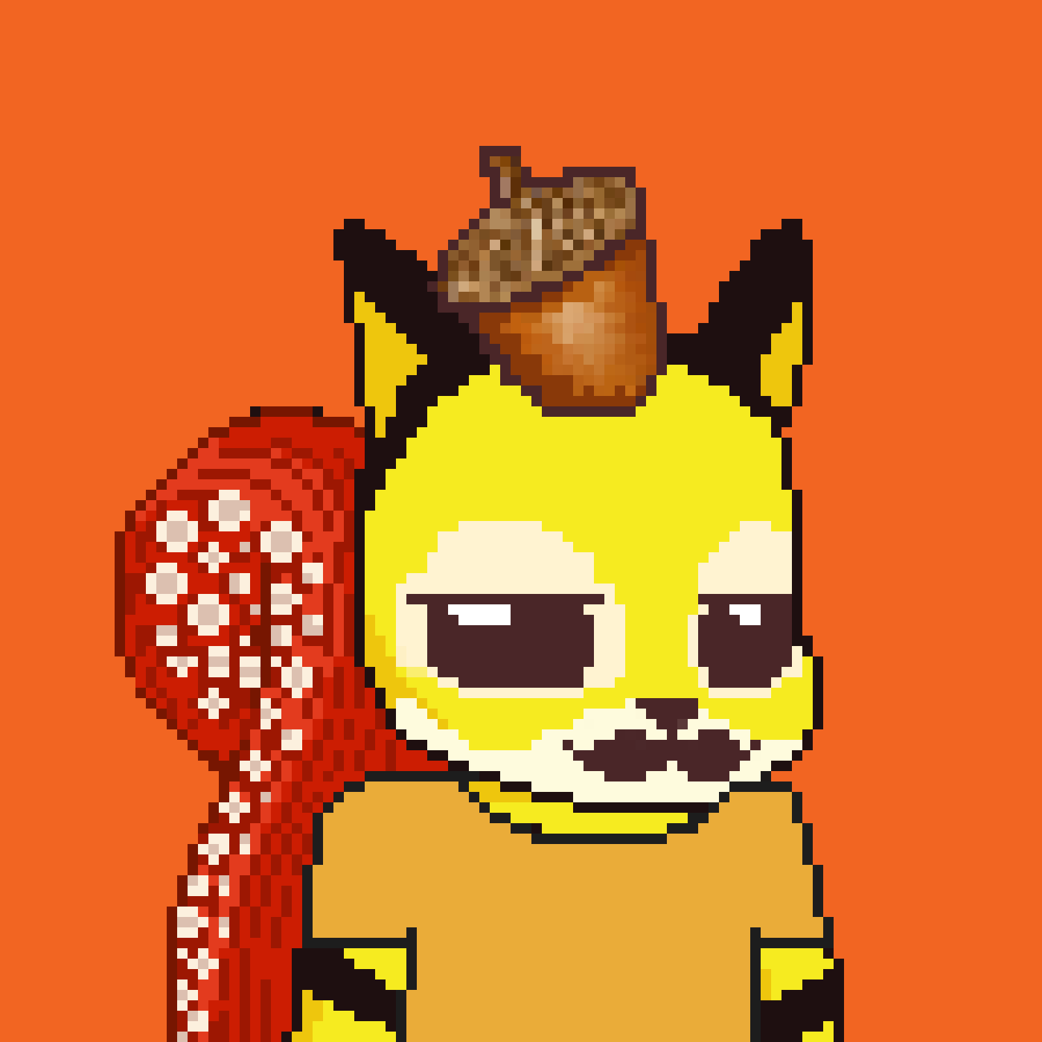 Pixel Squirrels #4061 NFT on Algorand