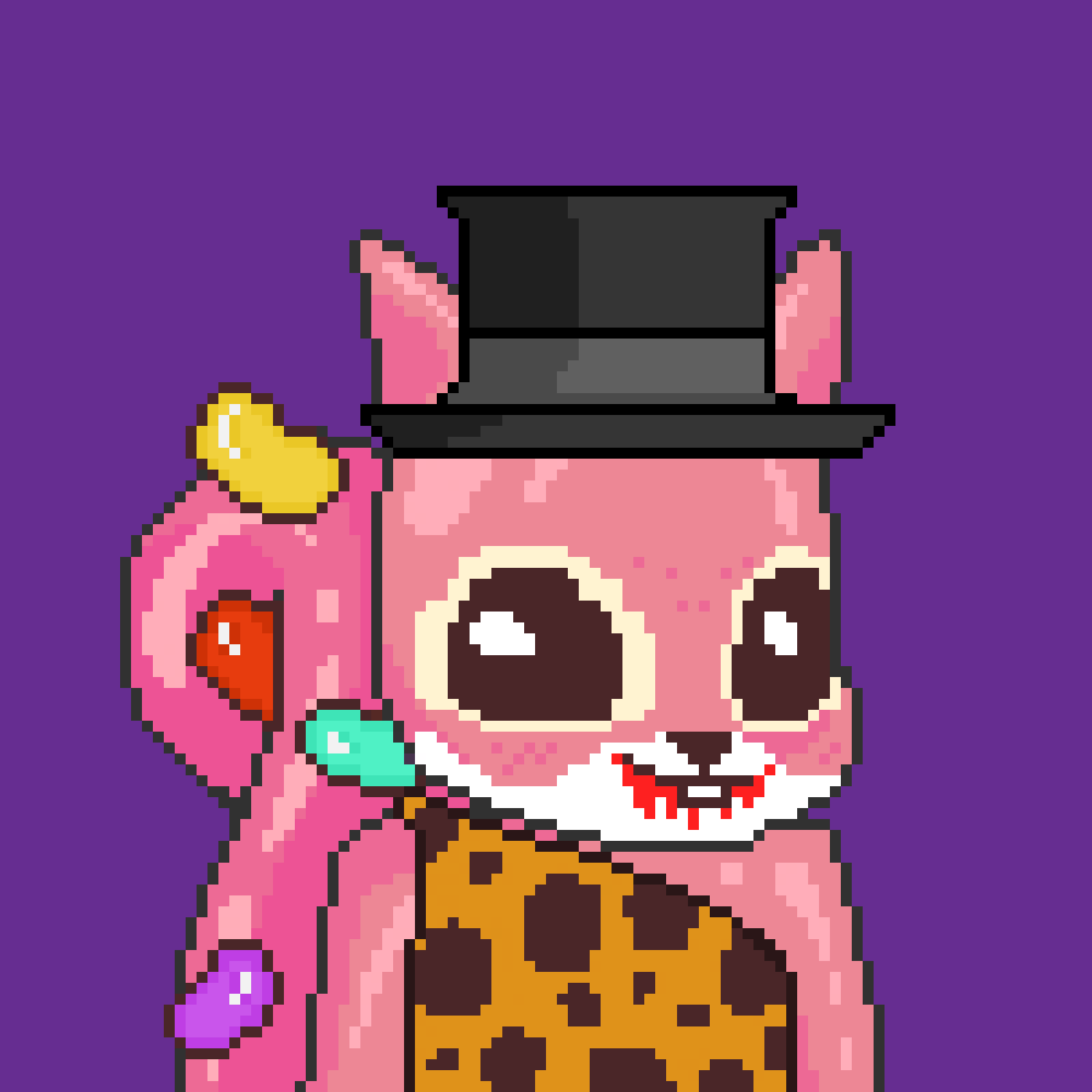 Pixel Squirrels #4076 NFT on Algorand