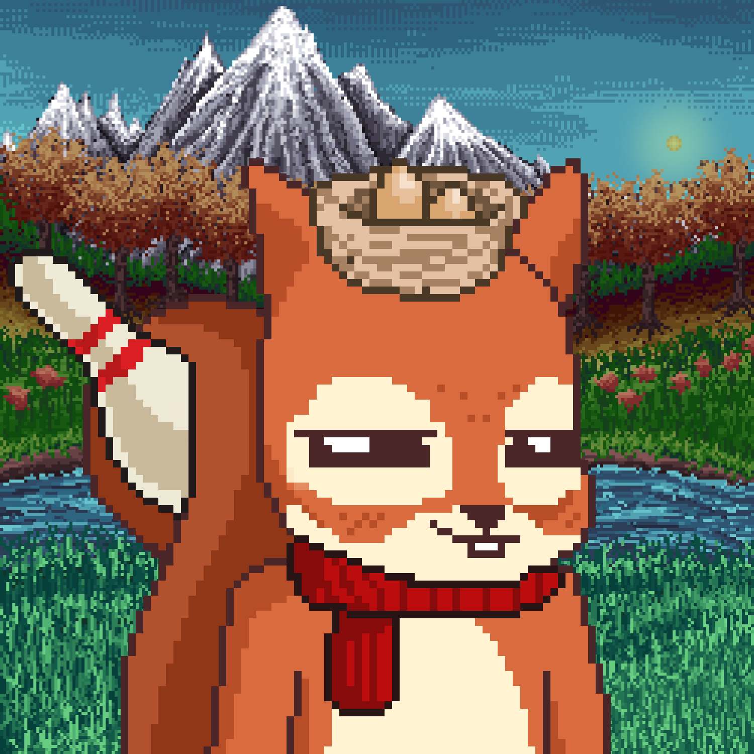 Pixel Squirrels #4080 NFT on Algorand