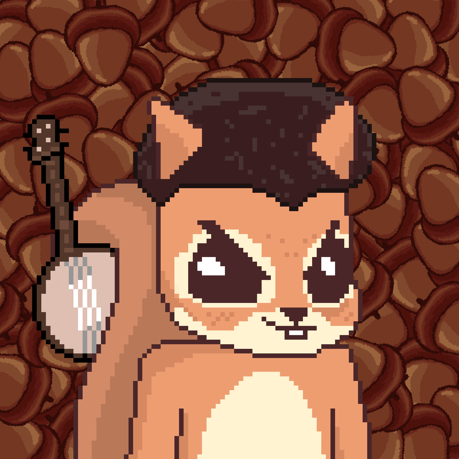 Pixel Squirrels #4098 NFT on Algorand