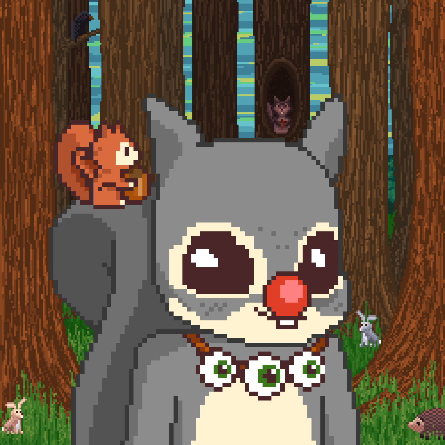 Pixel Squirrels #4099 NFT on Algorand