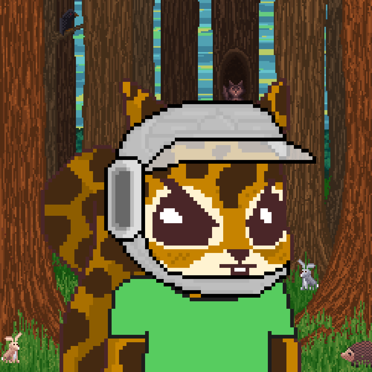 Pixel Squirrels #4110 NFT on Algorand