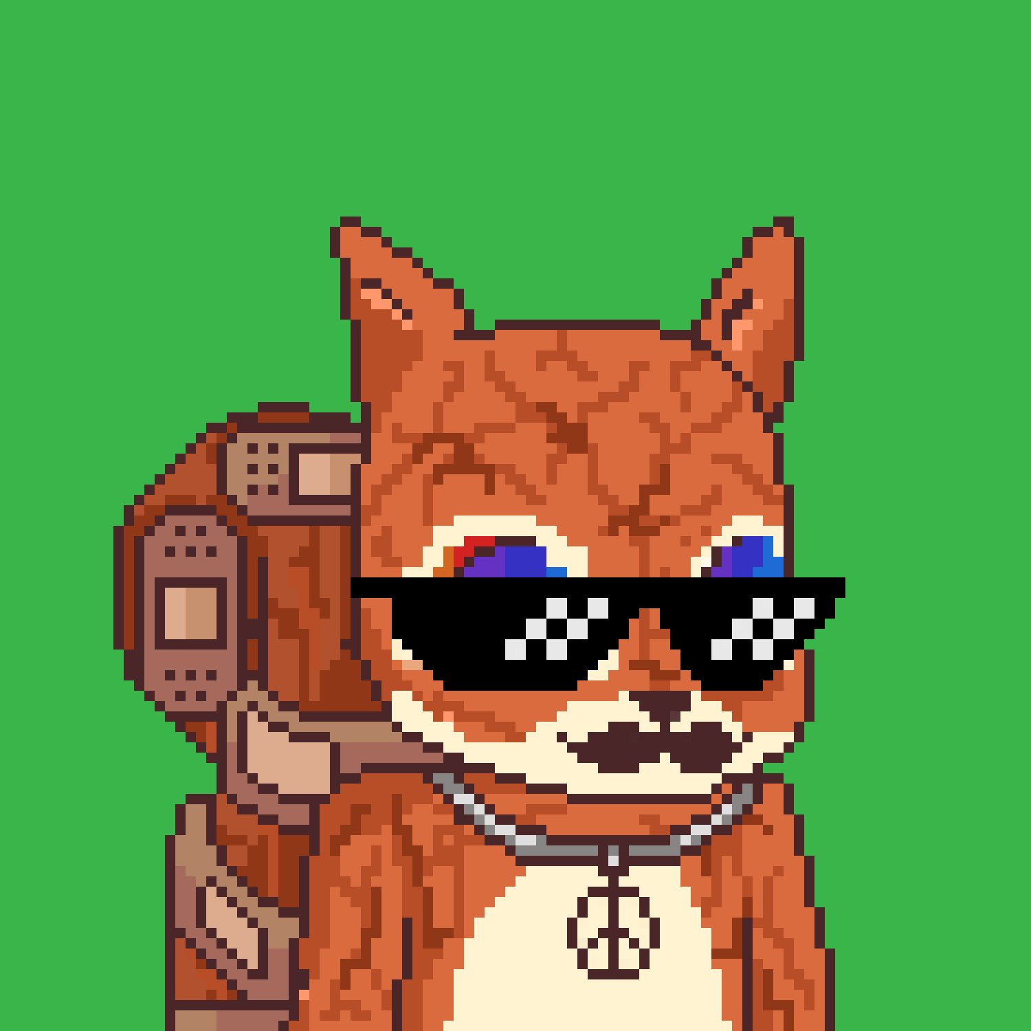 Pixel Squirrels #4111 NFT on Algorand