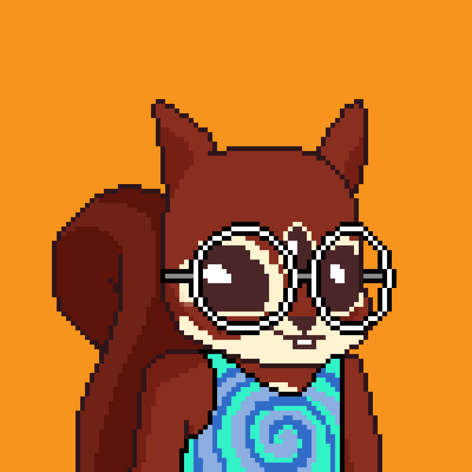 Pixel Squirrels #4117 NFT on Algorand