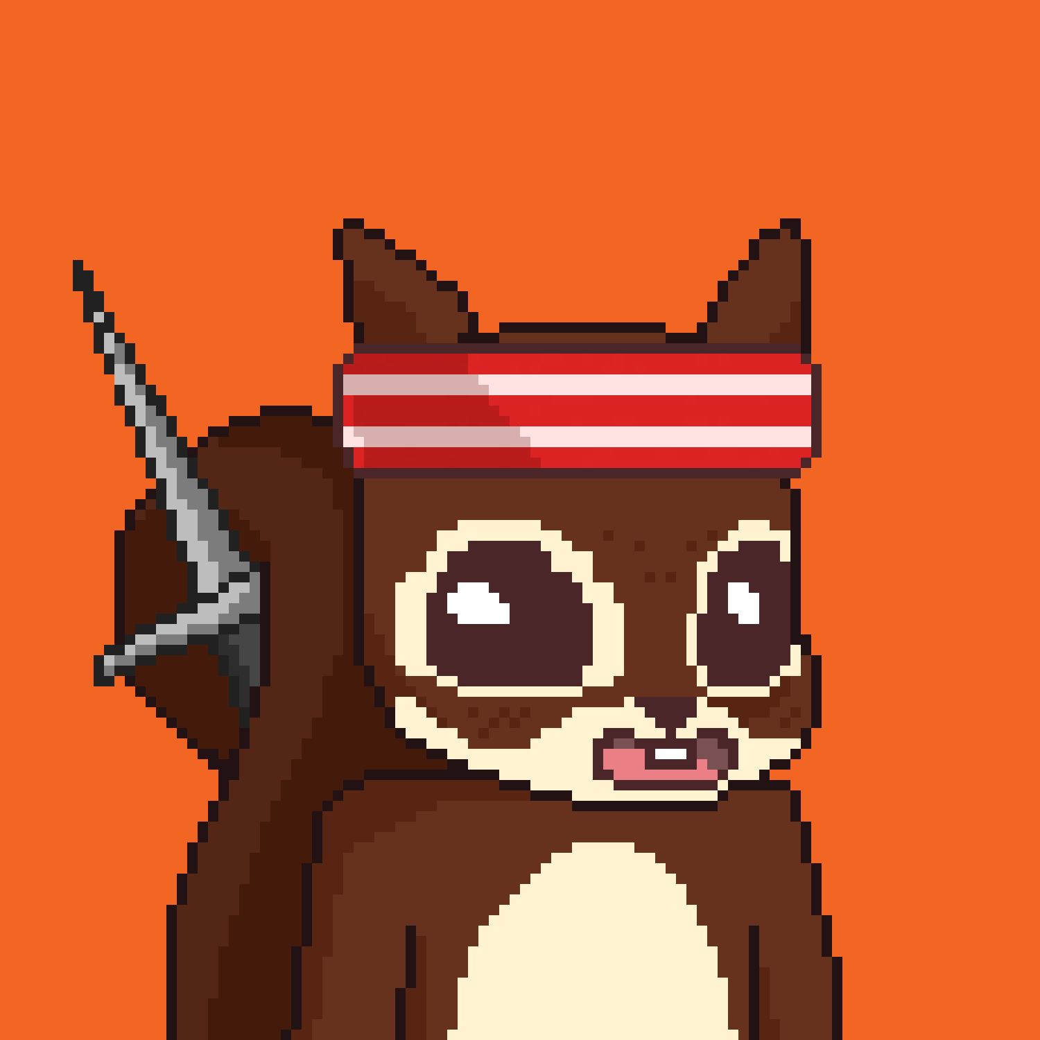 Pixel Squirrels #4118 NFT on Algorand