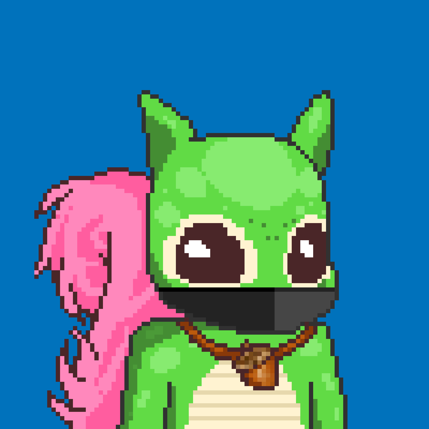 Pixel Squirrels #4120 NFT on Algorand