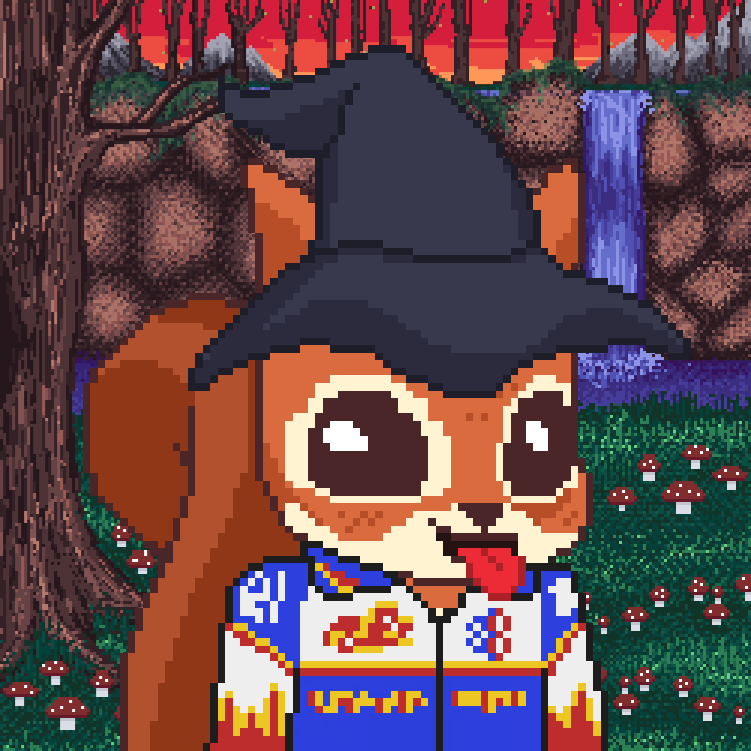Pixel Squirrels #4125 NFT on Algorand