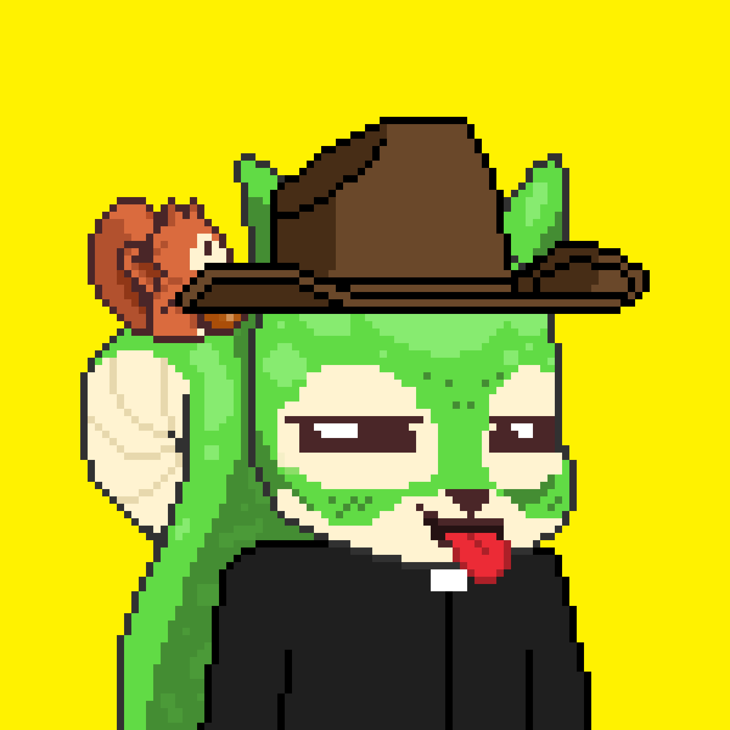 Pixel Squirrels #4129 NFT on Algorand