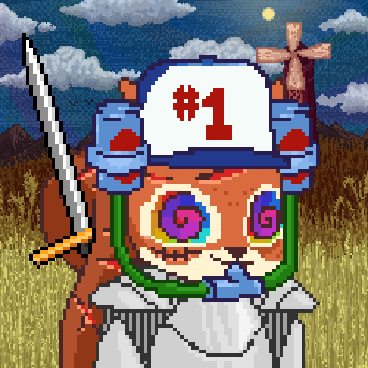 Pixel Squirrels #4131 NFT on Algorand