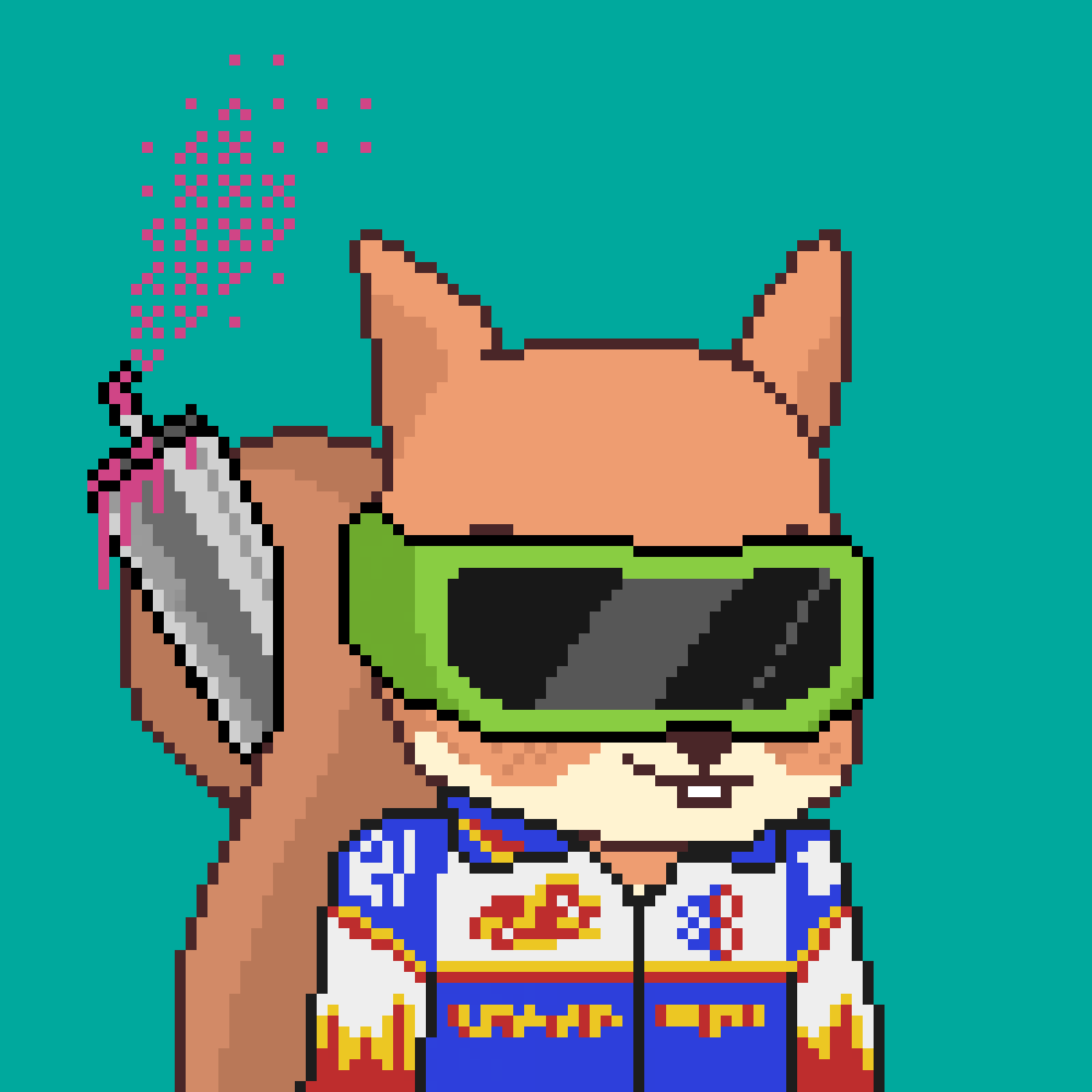 Pixel Squirrels #4135 NFT on Algorand