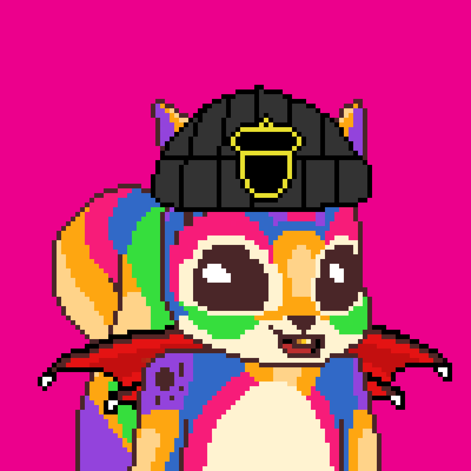 Pixel Squirrels #4153 NFT on Algorand