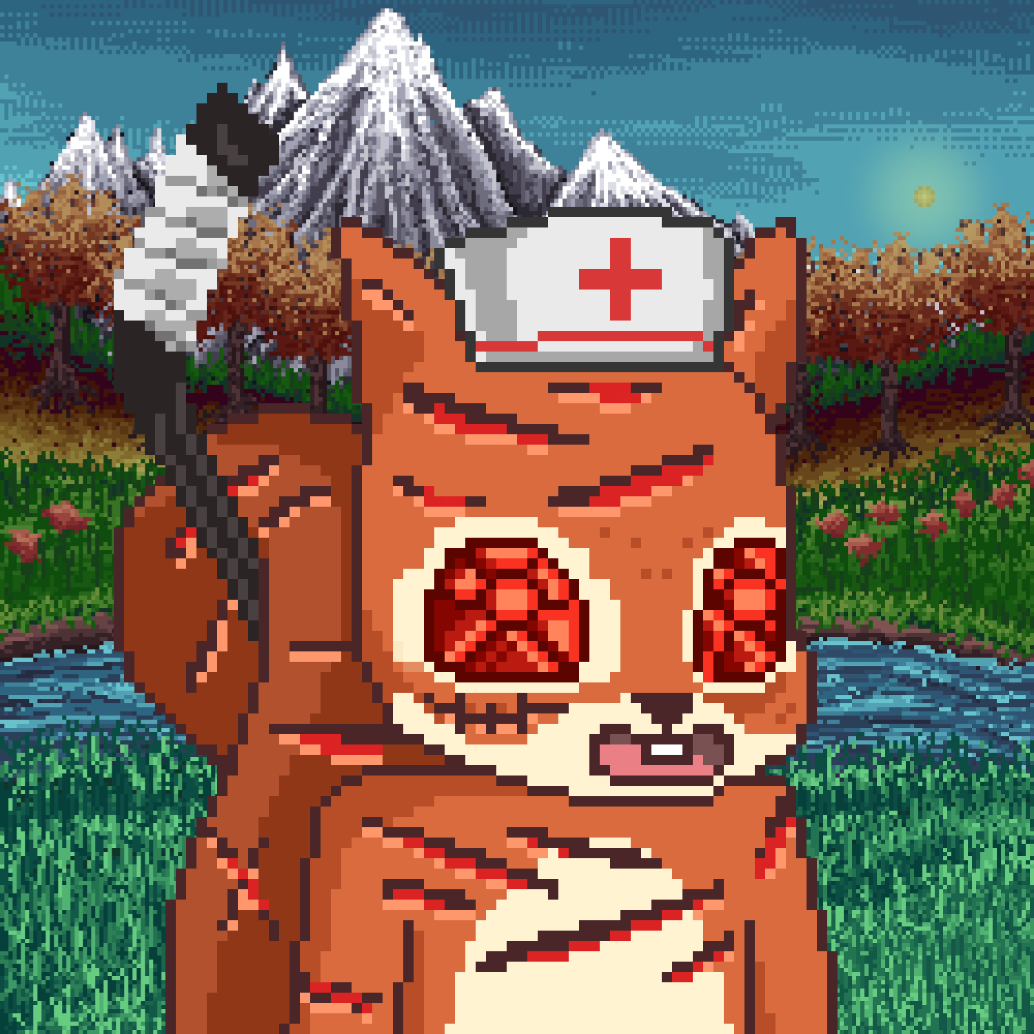 Pixel Squirrels #4155 NFT on Algorand