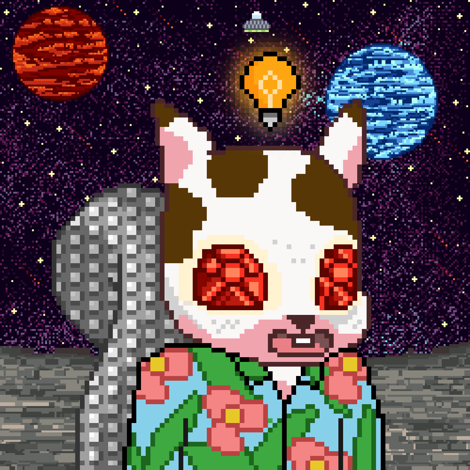 Pixel Squirrels #4166 NFT on Algorand