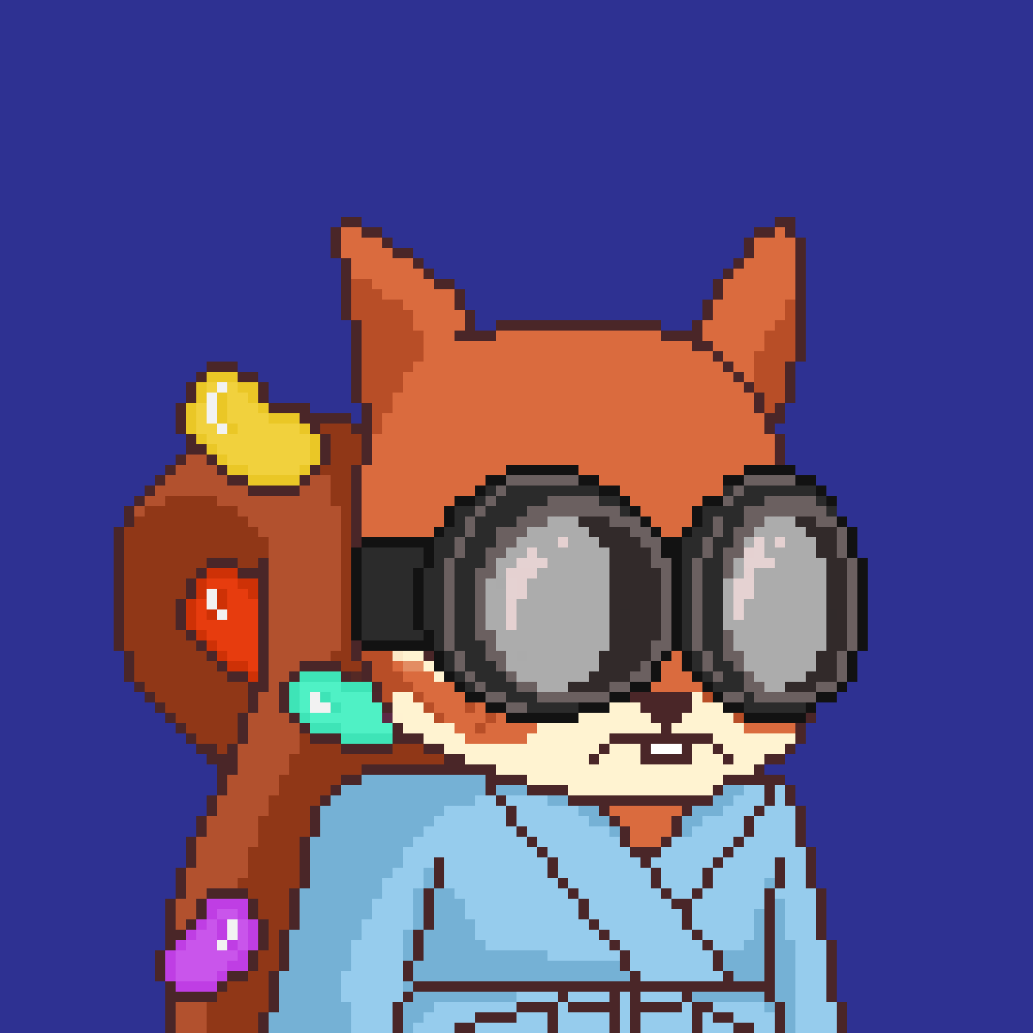 Pixel Squirrels #4171 NFT on Algorand