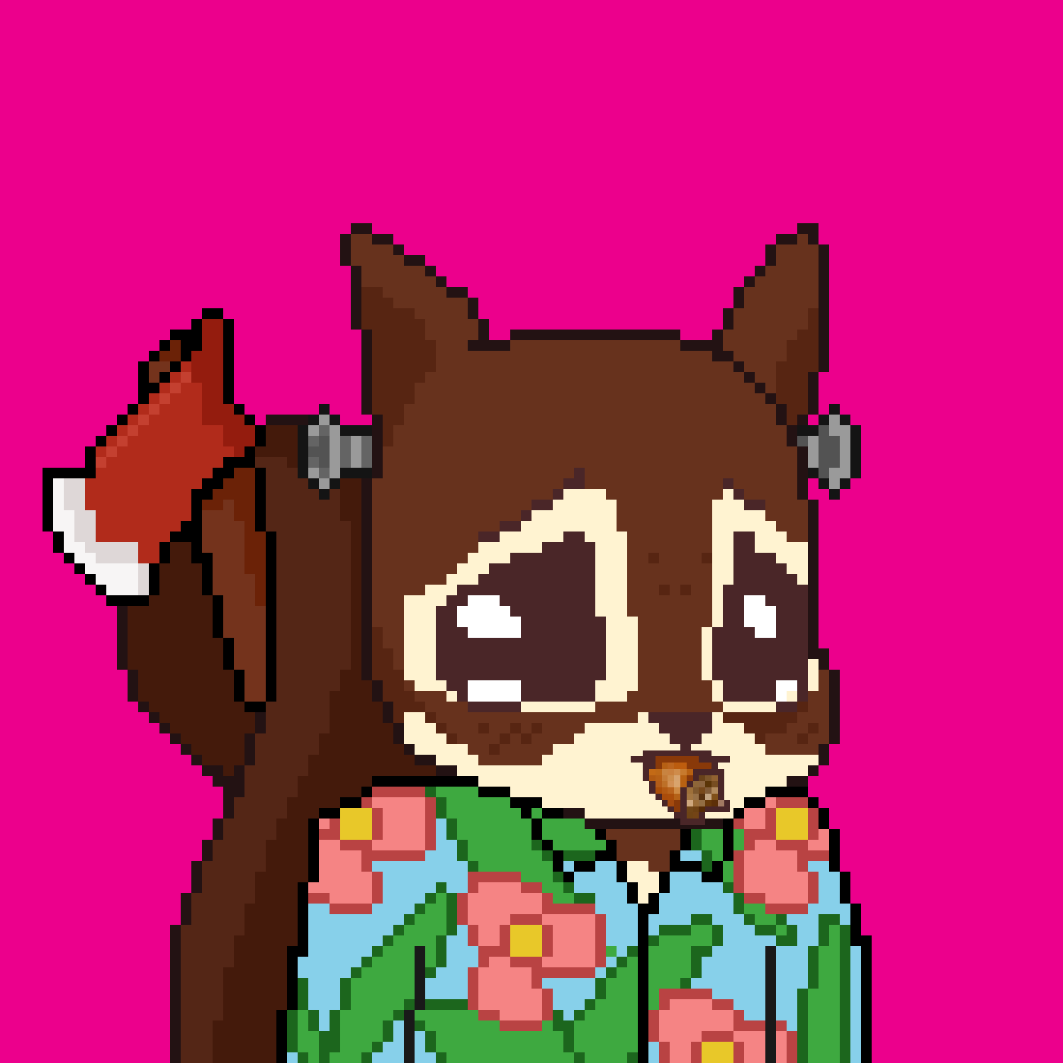 Pixel Squirrels #4173 NFT on Algorand