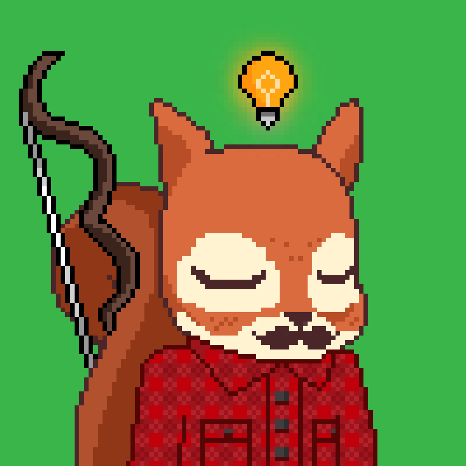 Pixel Squirrels #4176 NFT on Algorand