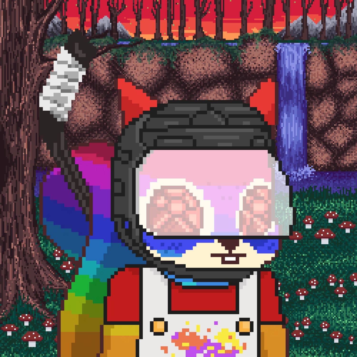 Pixel Squirrels #4187 NFT on Algorand