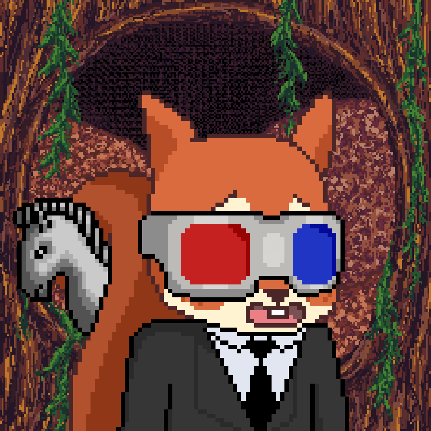 Pixel Squirrels #4191 NFT on Algorand