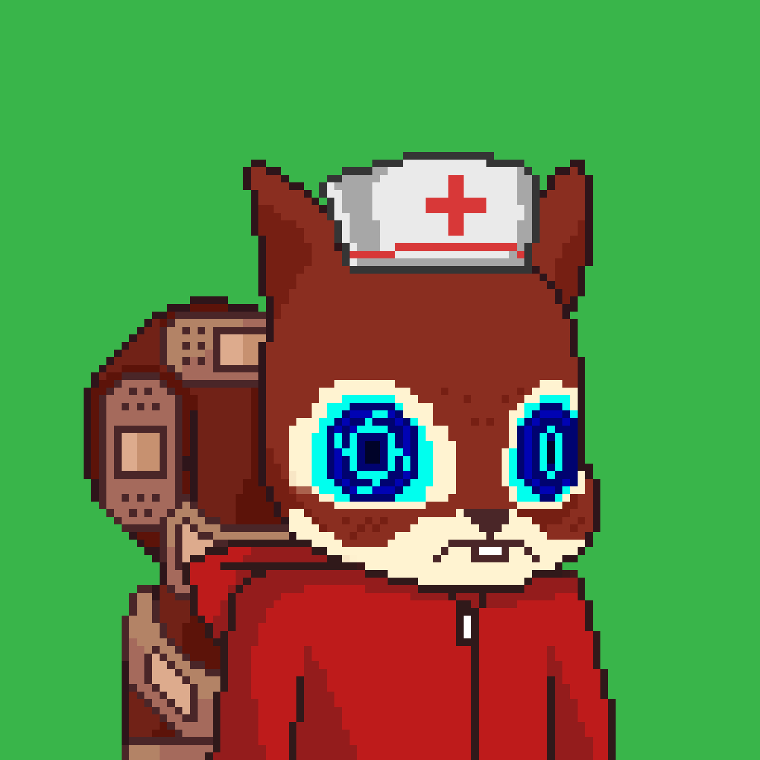 Pixel Squirrels #4196 NFT on Algorand