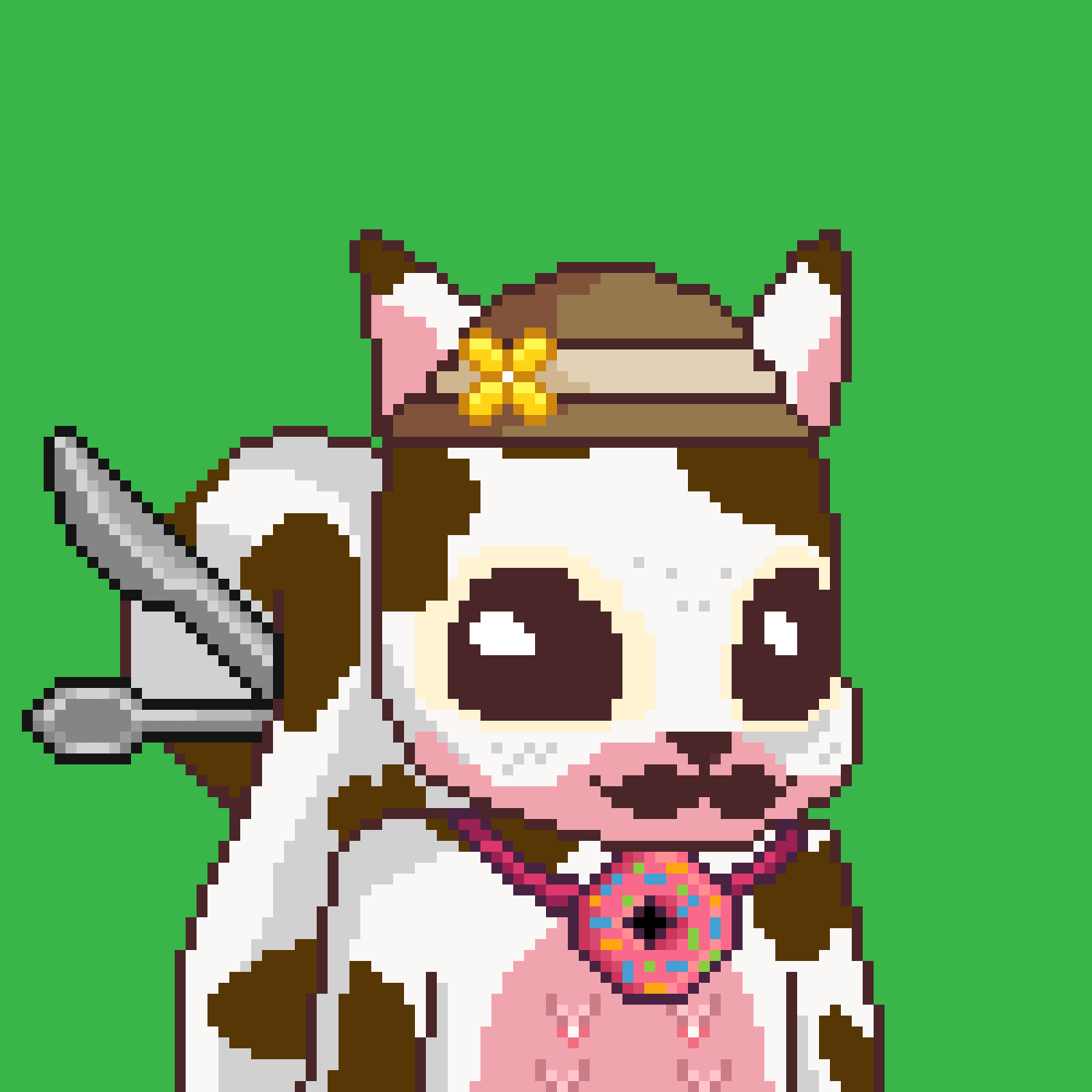 Pixel Squirrels #421 NFT on Algorand