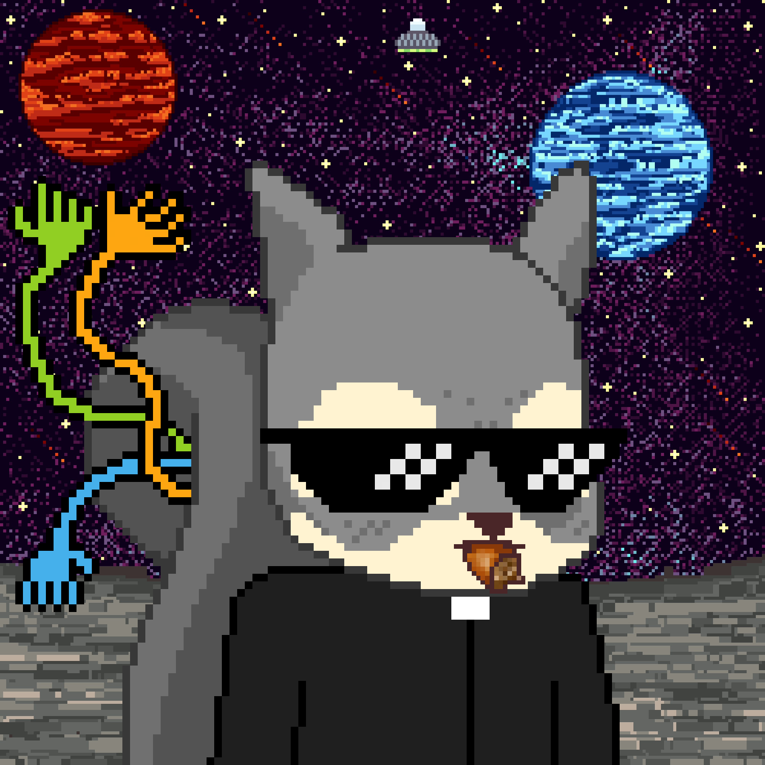 Pixel Squirrels #4220 NFT on Algorand