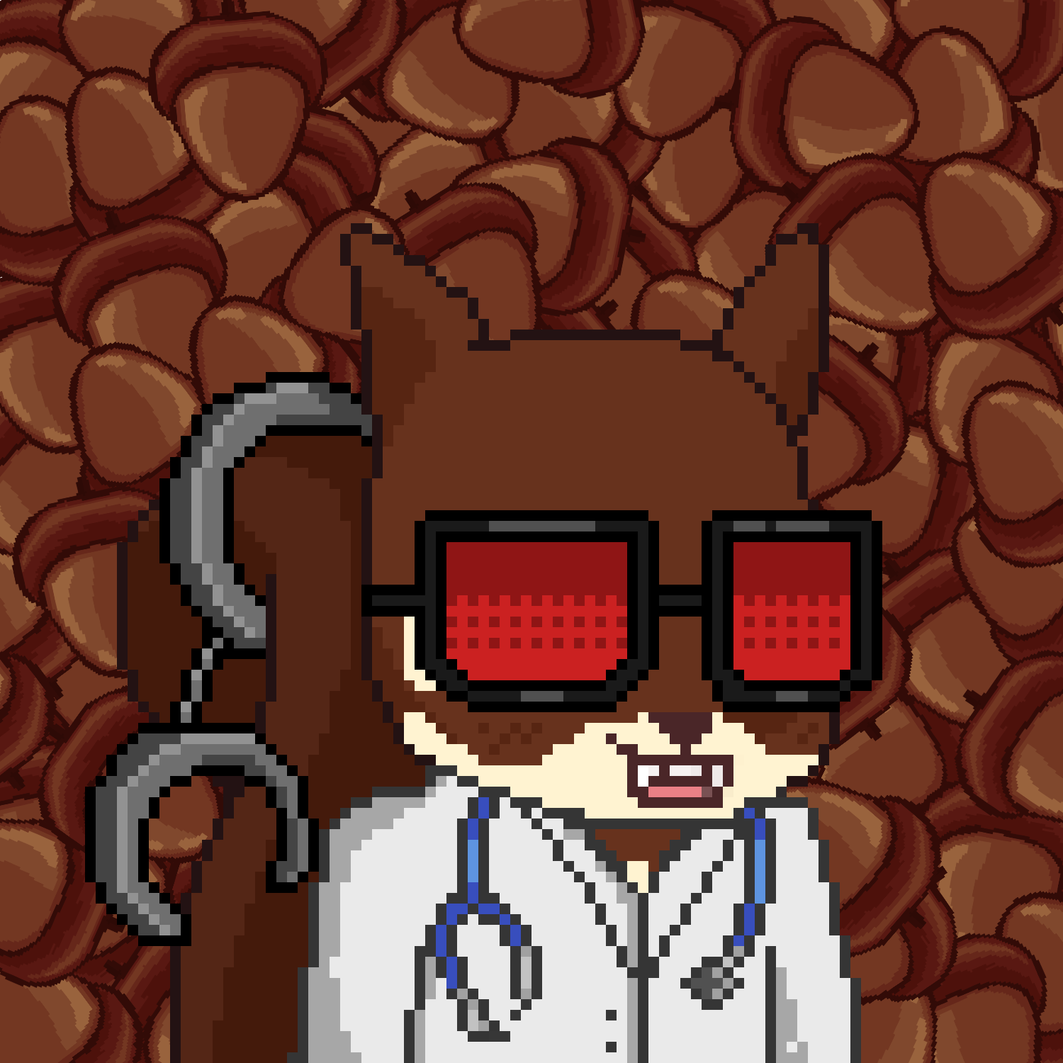 Pixel Squirrels #4221 NFT on Algorand