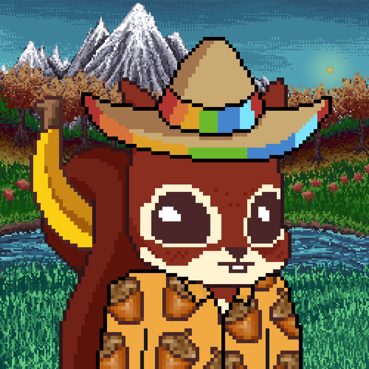 Pixel Squirrels #4239 NFT on Algorand