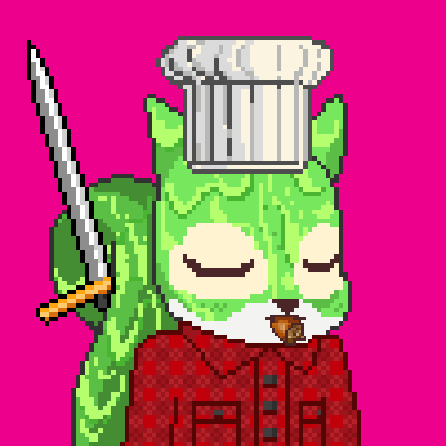 Pixel Squirrels #4240 NFT on Algorand