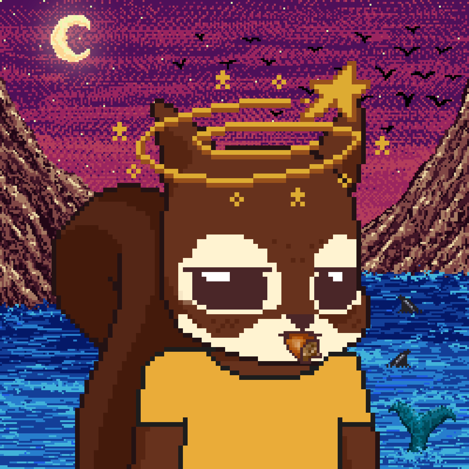 Pixel Squirrels #4245 NFT on Algorand