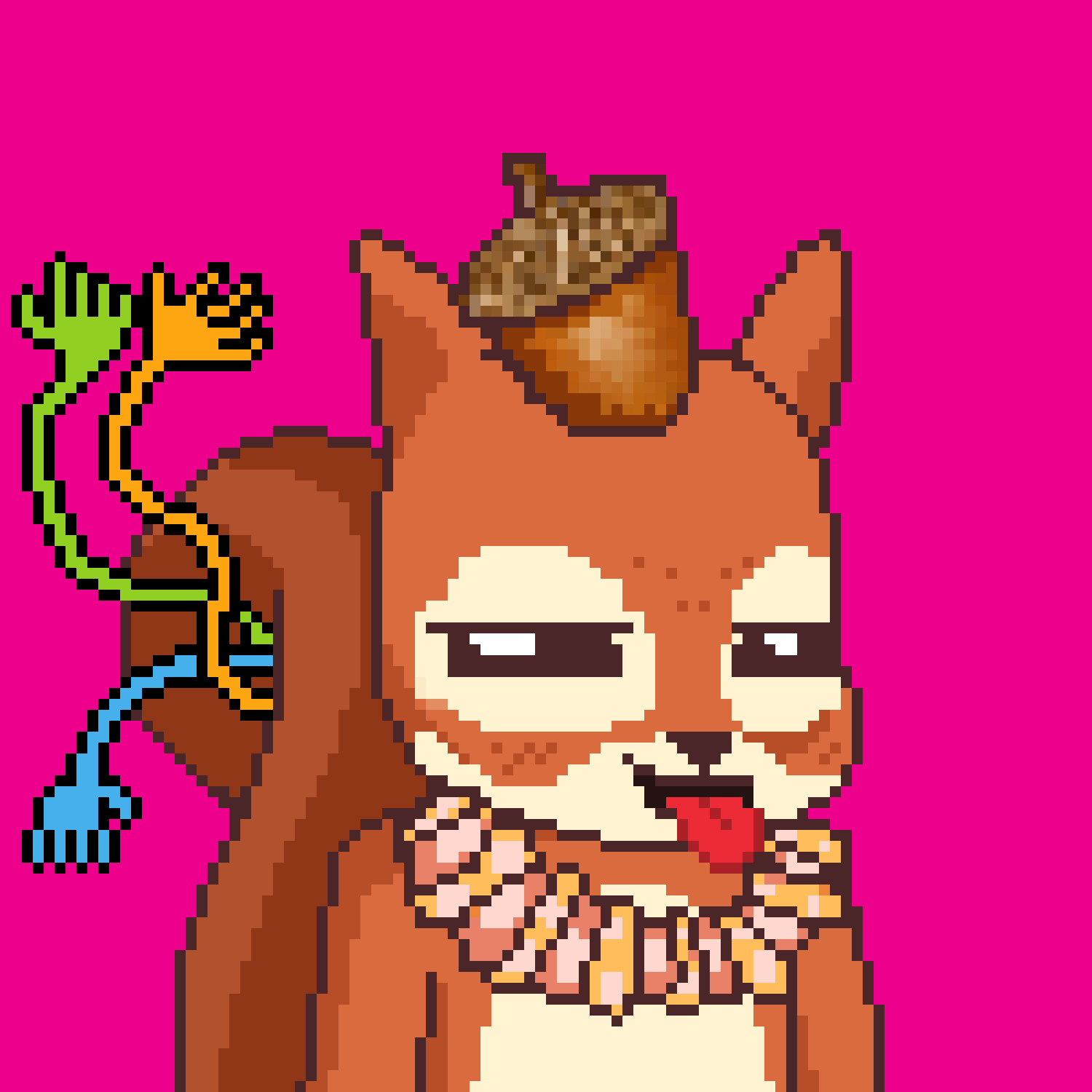 Pixel Squirrels #4246 NFT on Algorand