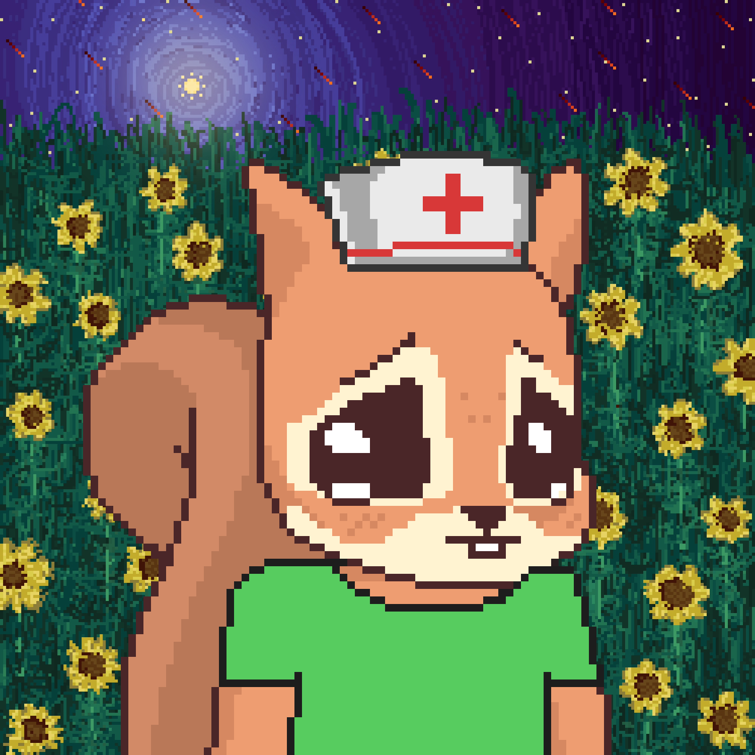 Pixel Squirrels #4258 NFT on Algorand