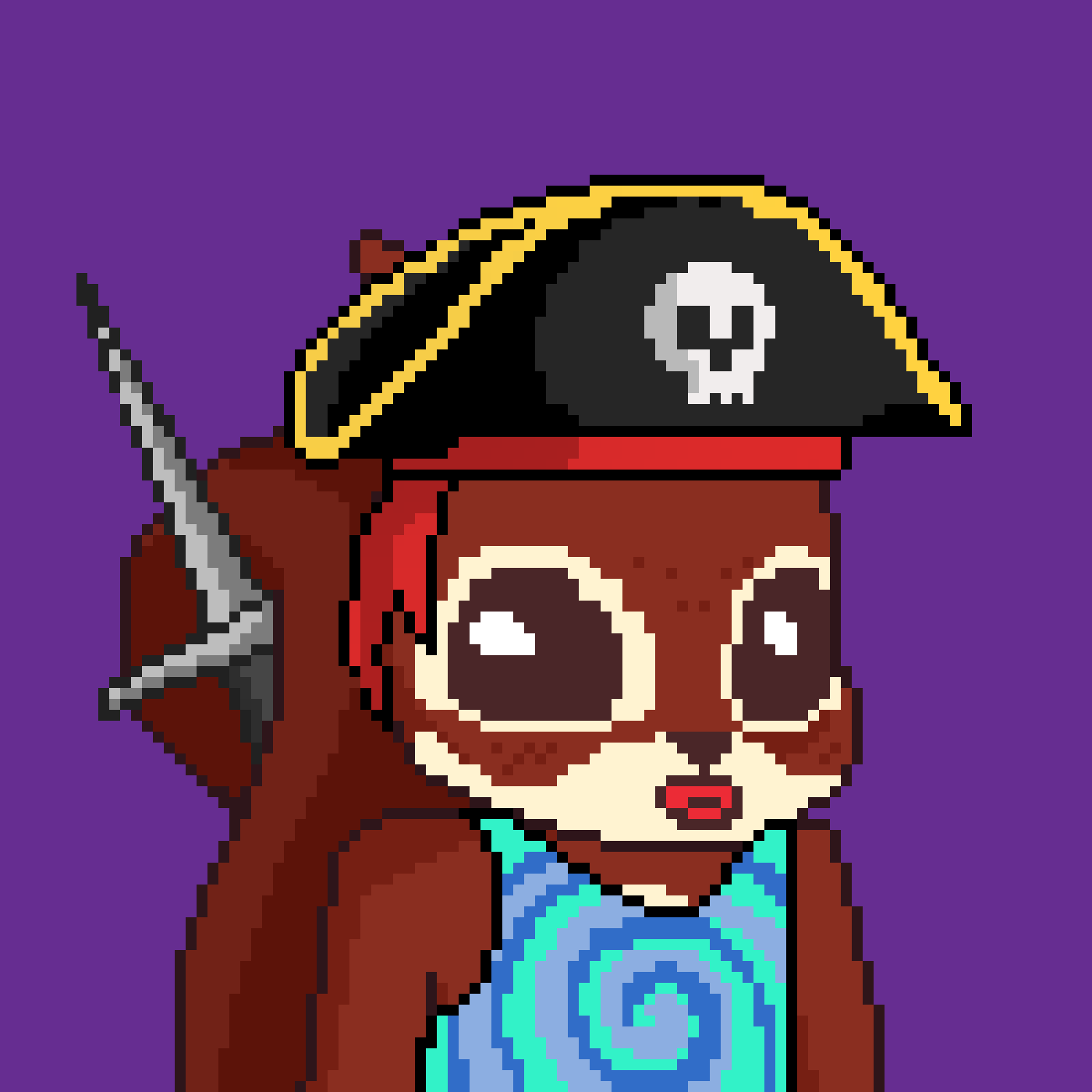 Pixel Squirrels #426 NFT on Algorand