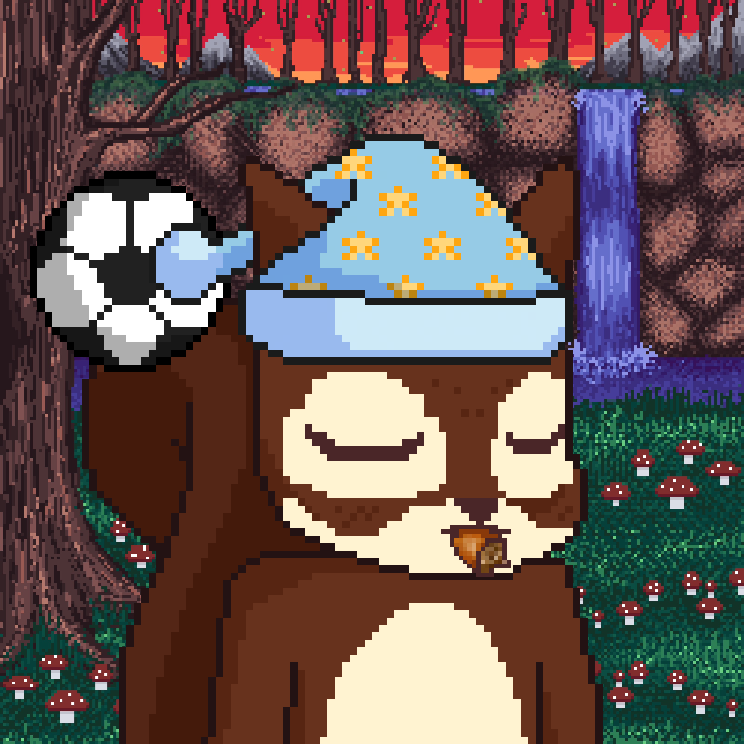 Pixel Squirrels #4260 NFT on Algorand