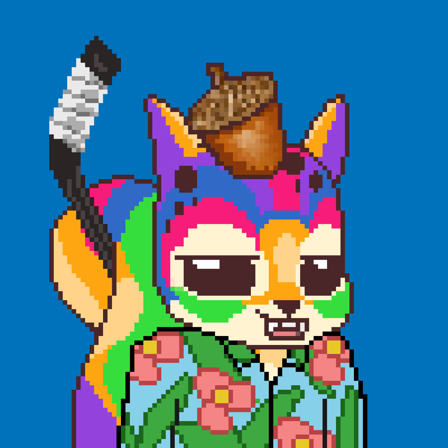 Pixel Squirrels #4266 NFT on Algorand