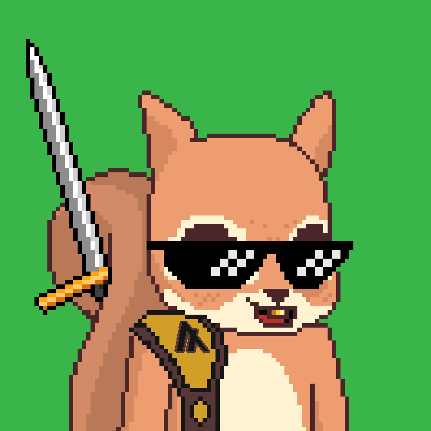 Pixel Squirrels #4273 NFT on Algorand