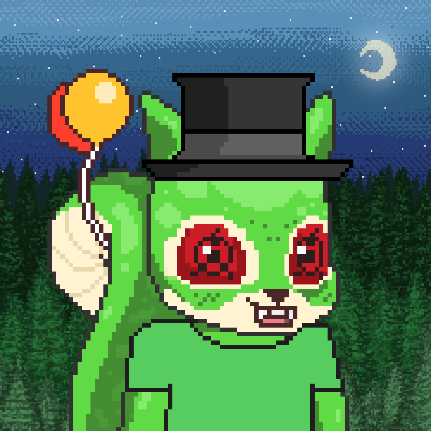 Pixel Squirrels #4290 NFT on Algorand