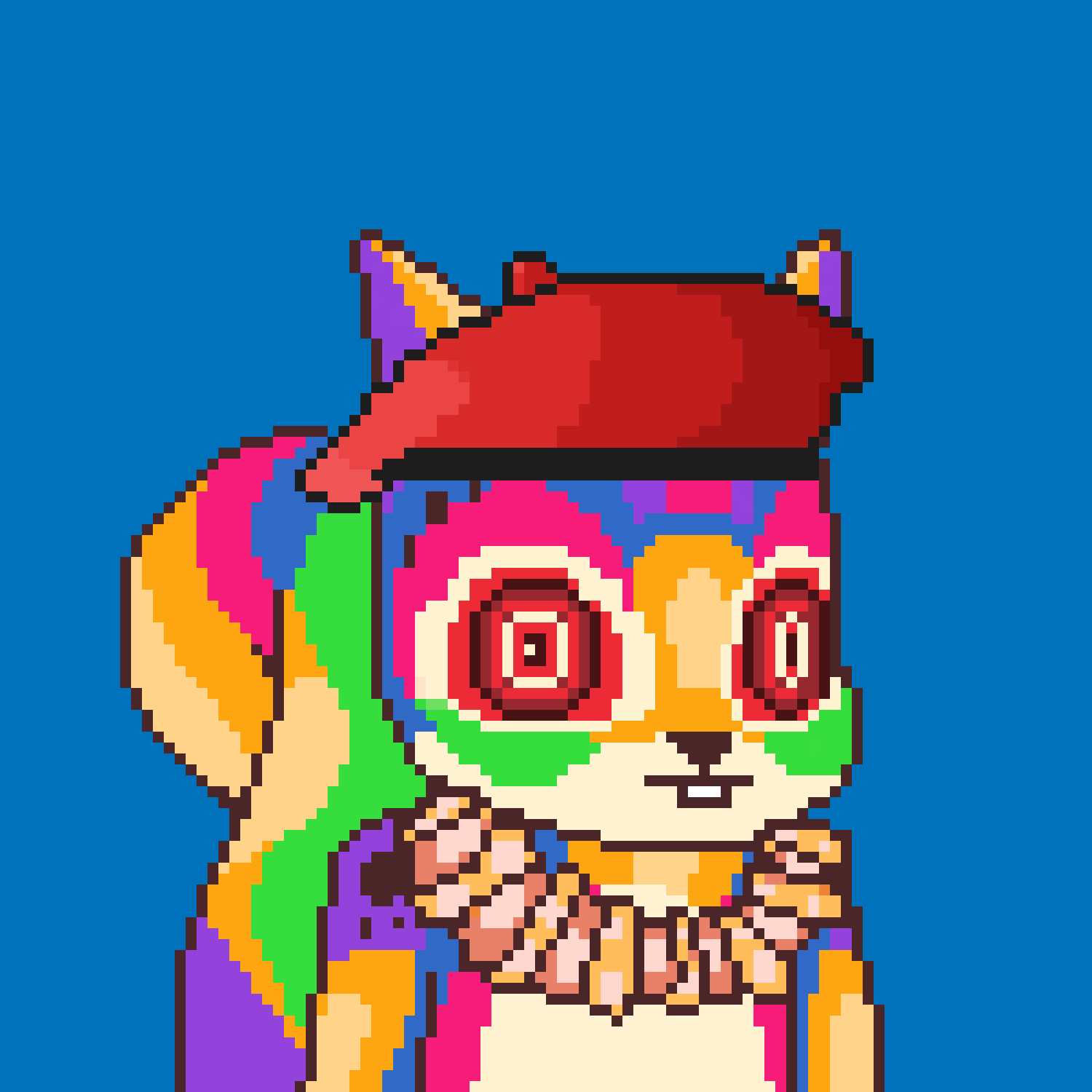 Pixel Squirrels #4293 NFT on Algorand