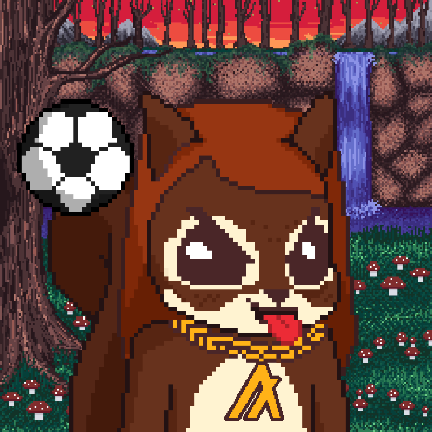 Pixel Squirrels #4295 NFT on Algorand