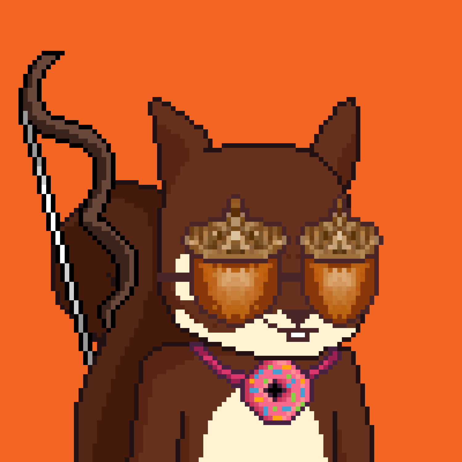 Pixel Squirrels #4300 NFT on Algorand