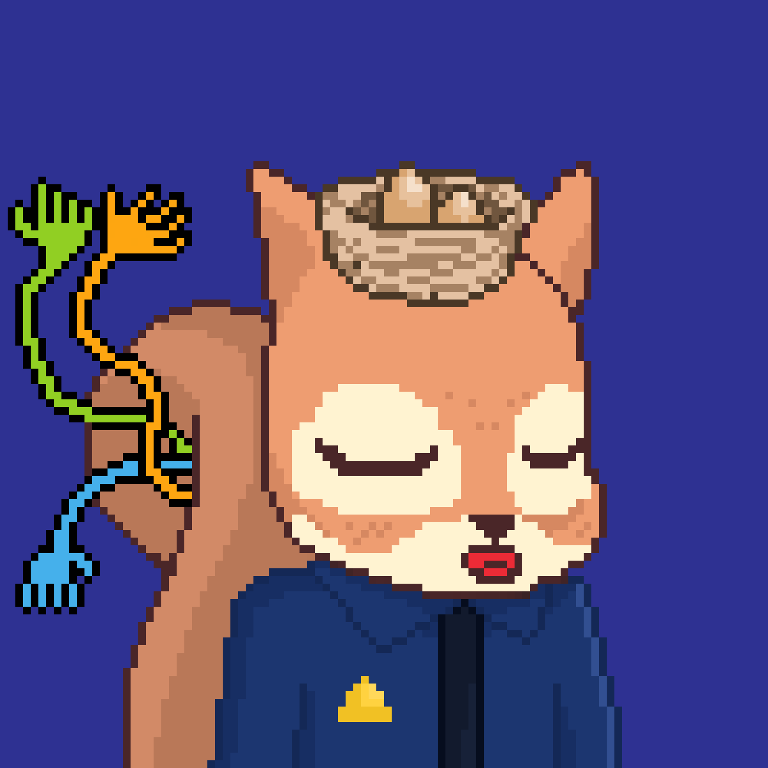 Pixel Squirrels #4307 NFT on Algorand