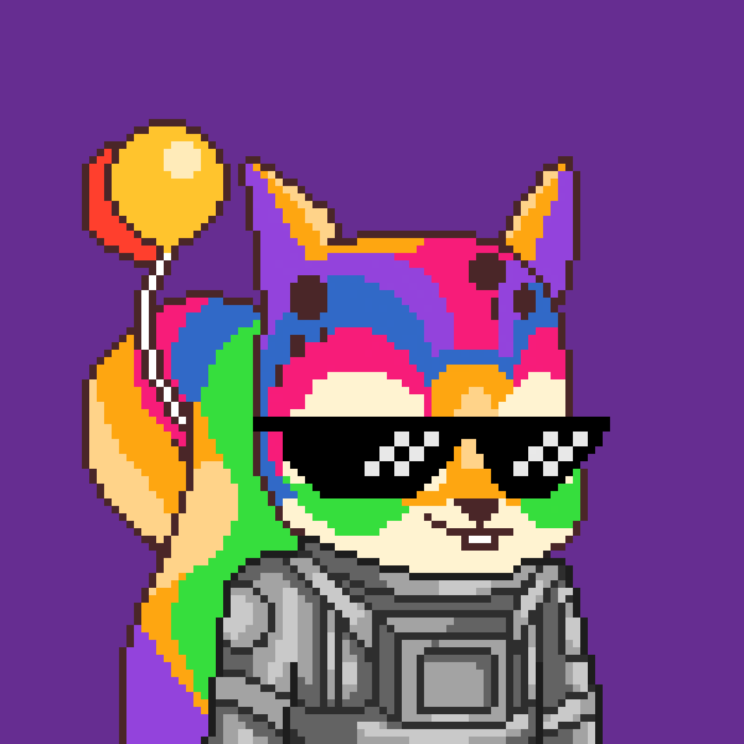 Pixel Squirrels #4308 NFT on Algorand