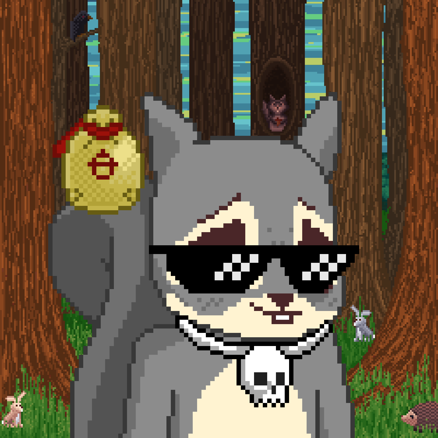 Pixel Squirrels #4312 NFT on Algorand