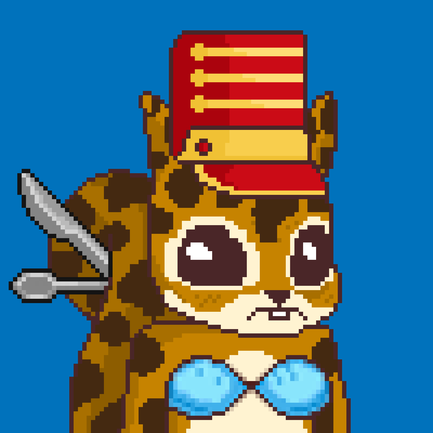 Pixel Squirrels #4316 NFT on Algorand