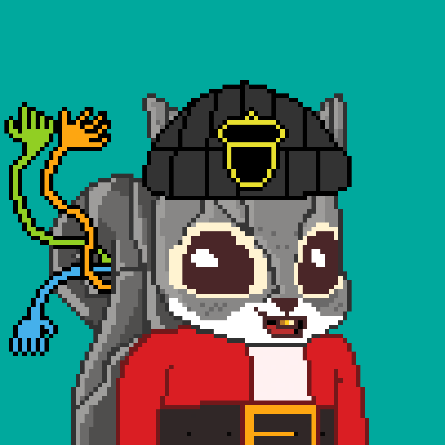 Pixel Squirrels #4320 NFT on Algorand